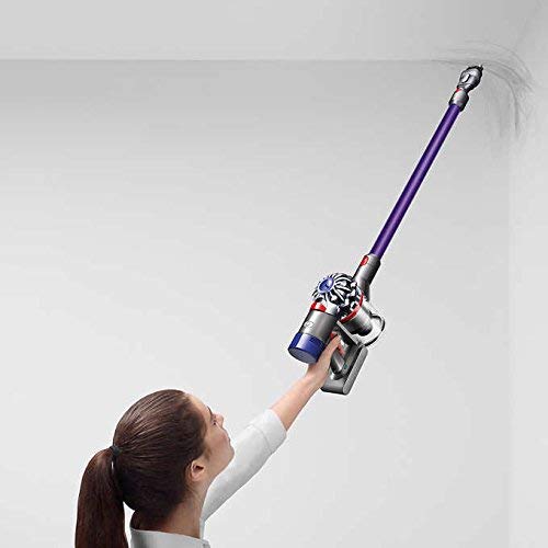 Dyson V8 Animal+ Cordless Stick Vacuum Cleaner - Powerful Suction for Pet Hair & Allergies | Purple (Renewed) | Ideal for Hard Floors, Carpets & Stairs Cleaning