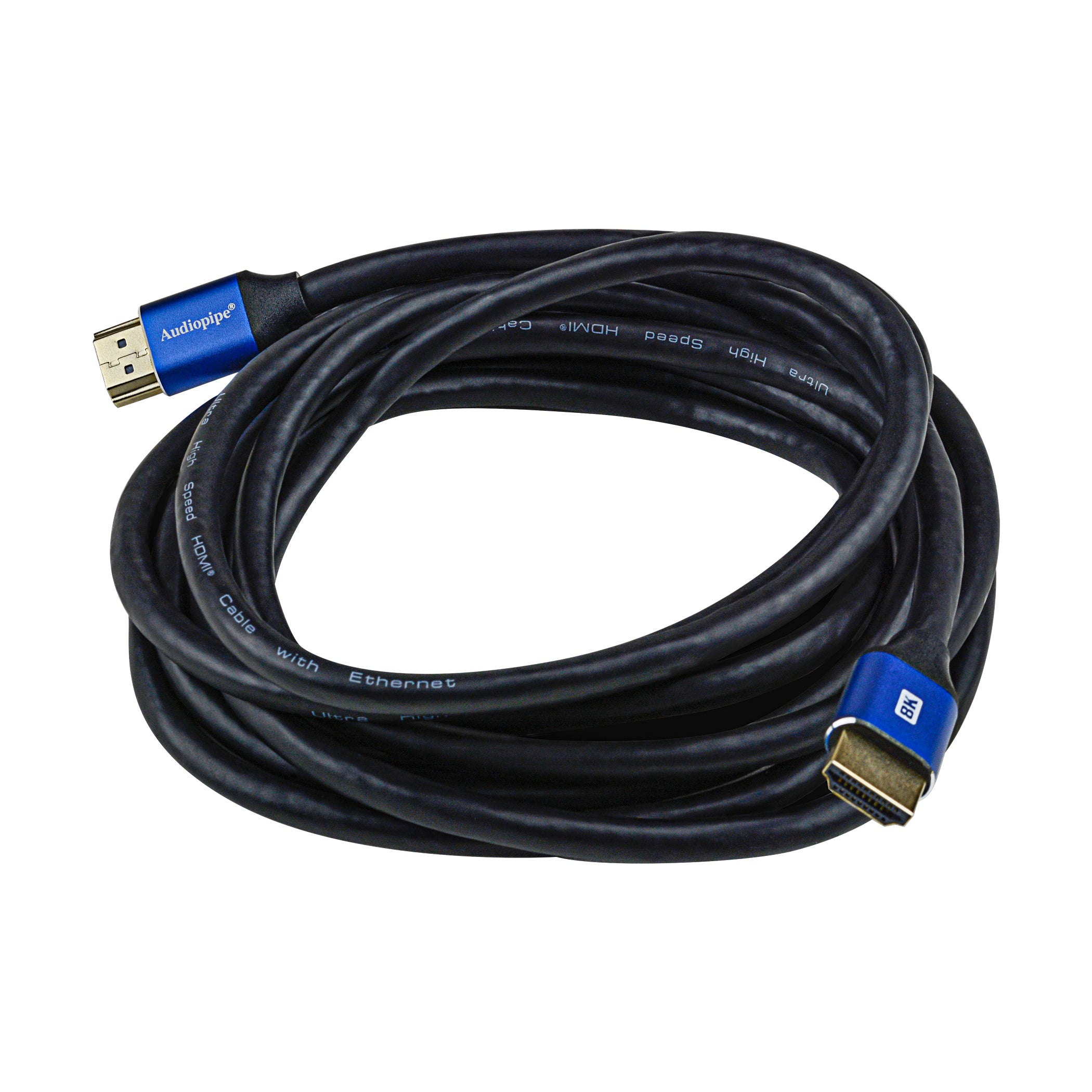 10FT 8K Ultra HD High-Speed HDMI Cable with Ethernet - Supports 48Gbps, 4K 120Hz, HDR, Dolby Vision, 3D, ARC - Perfect for Gaming, Home Theater & 8K TVs (Model: HD 3D21R10 8K)