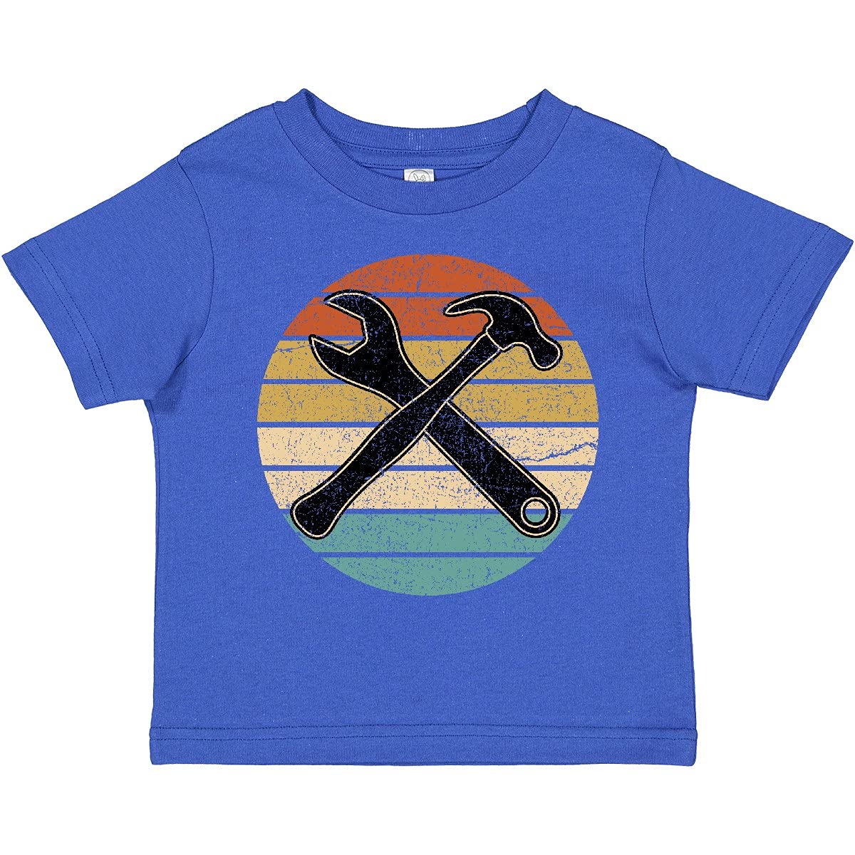 Inktastic Mechanic Tool Set Toddler T-Shirt - Funny Handyman Kids T-Shirt for Boys & Girls - Perfect for DIY Projects, Pretend Play & Car Enthusiast Kids