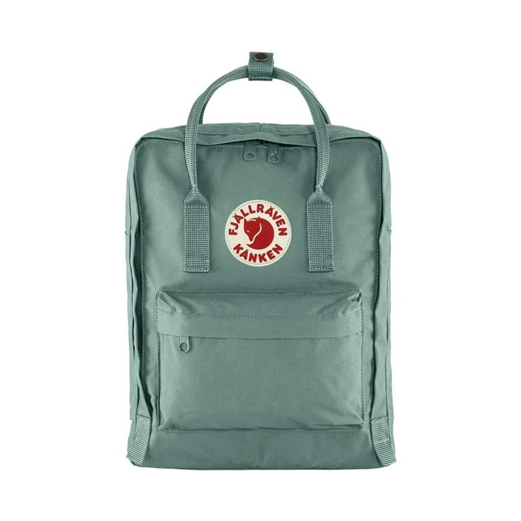 Fjallraven Kanken Backpack - Lightweight Frost Grey Daypack for School, Travel & Hiking | Water-Resistant Laptop Backpack for Men & Women