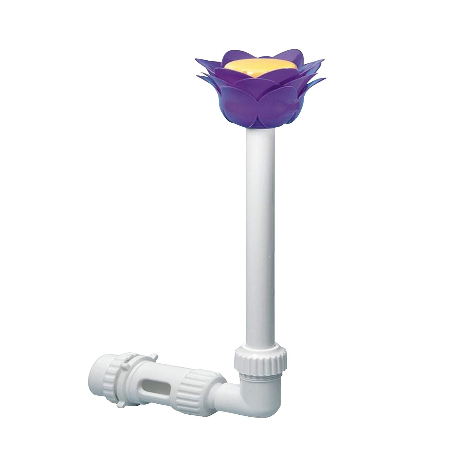 GVDGCI Flower Shape Wall-Mounted Waterfall Spray - Pool Swimming Accessories for Kids, Small Pond Decor with Fun Sprinklers | Perfect for Backyard Pools, Water Play Areas & Garden Decorations