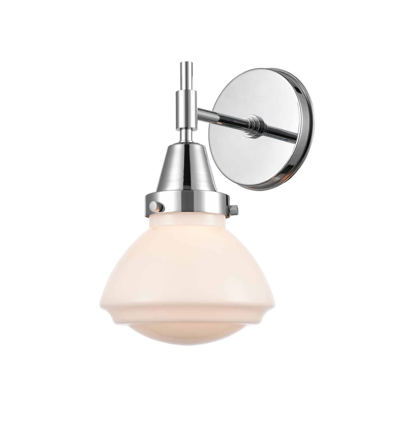 Innovations 447-1W-PC-G321-LED Modern LED Wall Sconce Light Fixture - Dimmable, Energy Efficient Indoor Lighting for Bedroom, Living Room, Hallway & Entryway