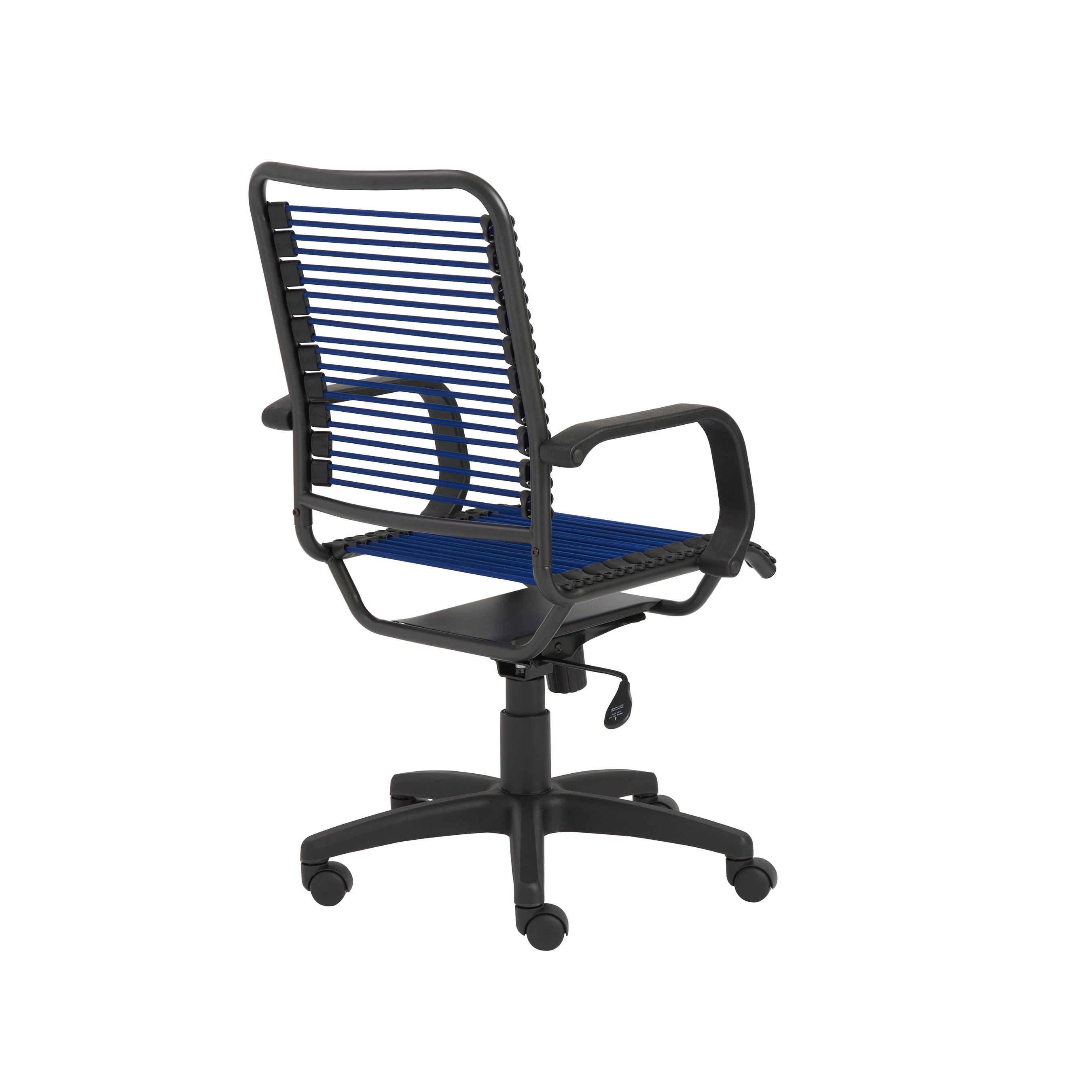 Bradley High Back Bungee Office Chair - Ergonomic Mesh Executive Chair with Graphite Frame & Black Base - Perfect for Home Office, Gaming & Workspace Comfort