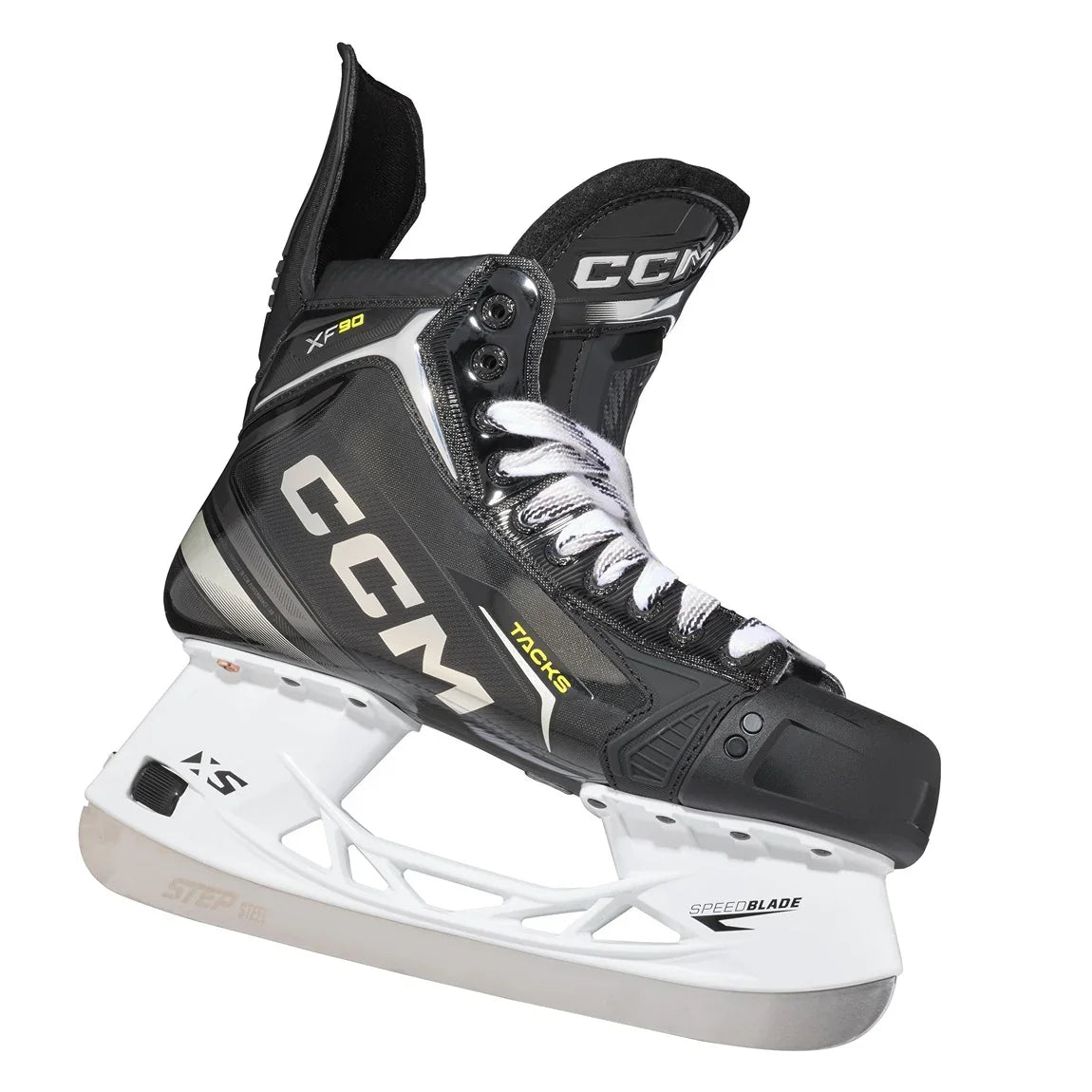 CCM Tacks XF90 Hockey Skates - Intermediate Level Ice Skates for Youth & Adult Players - Perfect for Competitive Games & Practice Sessions