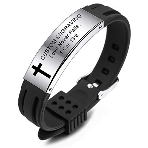 A1. Black Belt + Silver Tone Tag