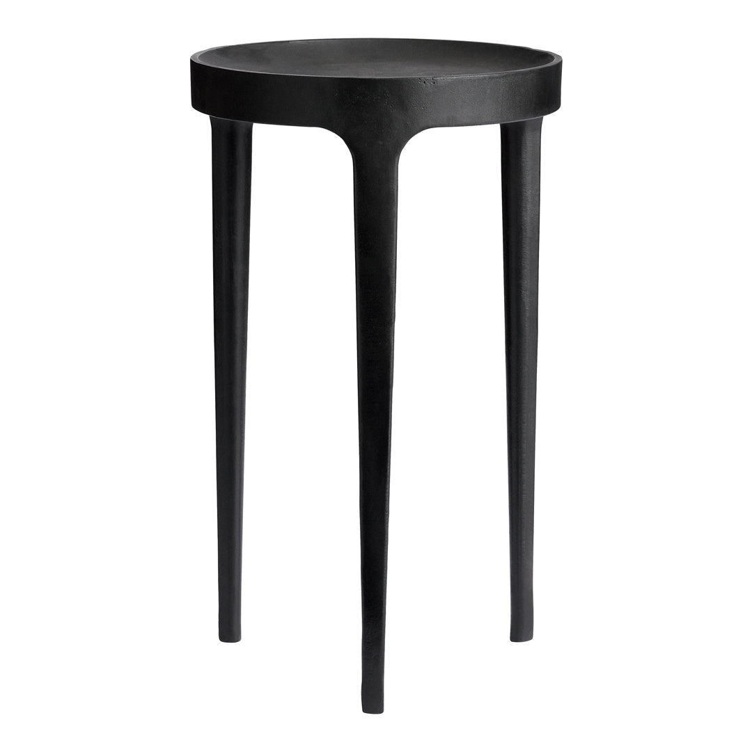 Modern Ghost Side Table - Minimalist Nightstand with LED Lights for Bedroom, Living Room, and Office - Perfect for Small Spaces and Home Decor