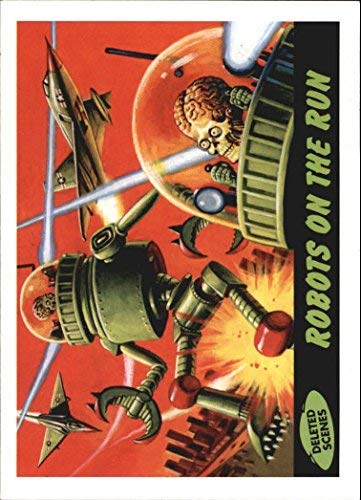 2012 Mars Attacks Heritage Deleted Scenes #7 Robots On The Run Trading Card - Rare Collectible for Sci-Fi Fans & Card Collectors - Perfect for Display, Trading, and Nostalgic Collections