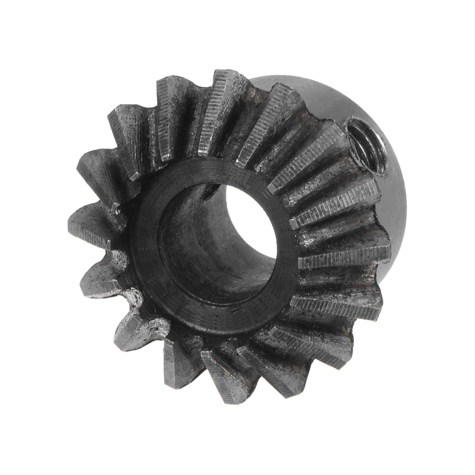 HARFINGTON 2-Piece 1M Bevel Gear Set - 16 Teeth, 8mm Shaft Hole, 1:1 Ratio, 45# Steel Construction, 1.5 Module, 90 Degree Angle for Hardware Mechanical Rotation - Perfect for Robotics, CNC Machines, and DIY Mechanical Projects