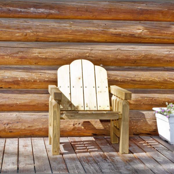 Premium Homestead Deck Chair - Comfortable Outdoor Patio Furniture for Relaxing in Your Backyard, Garden, or Poolside