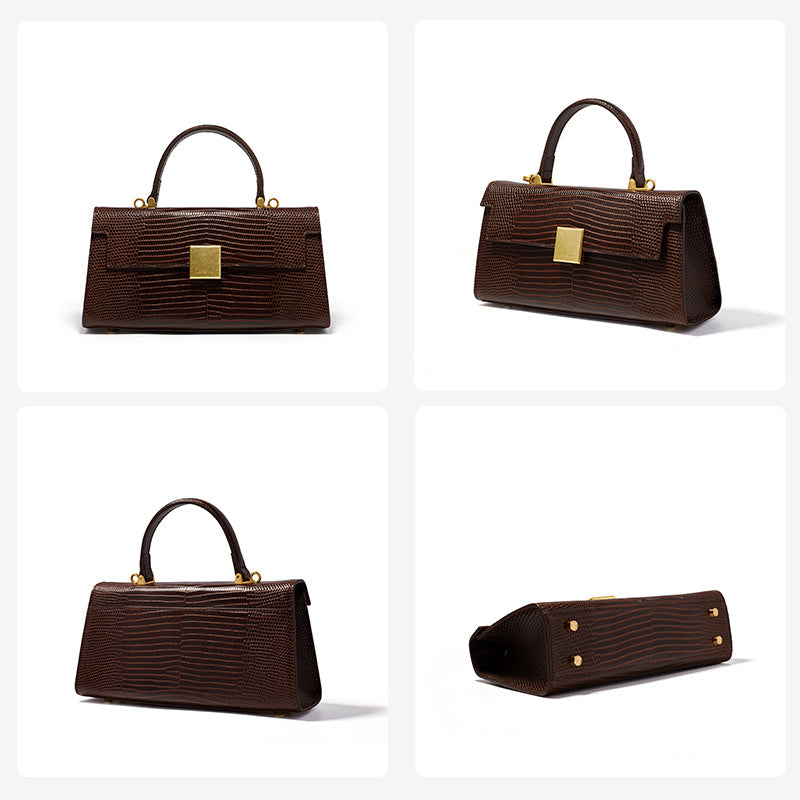Genuine Leather Shoulder Bag for Women - Stylish Underarm Tote & Crossbody Purse - Perfect for Work, Travel & Everyday Use
