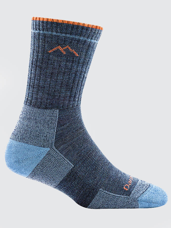 Darn Tough 1903 Women's Hiking Socks - Micro Crew Cushion Socks for Outdoor Adventures, Trekking & Cold Weather Comfort