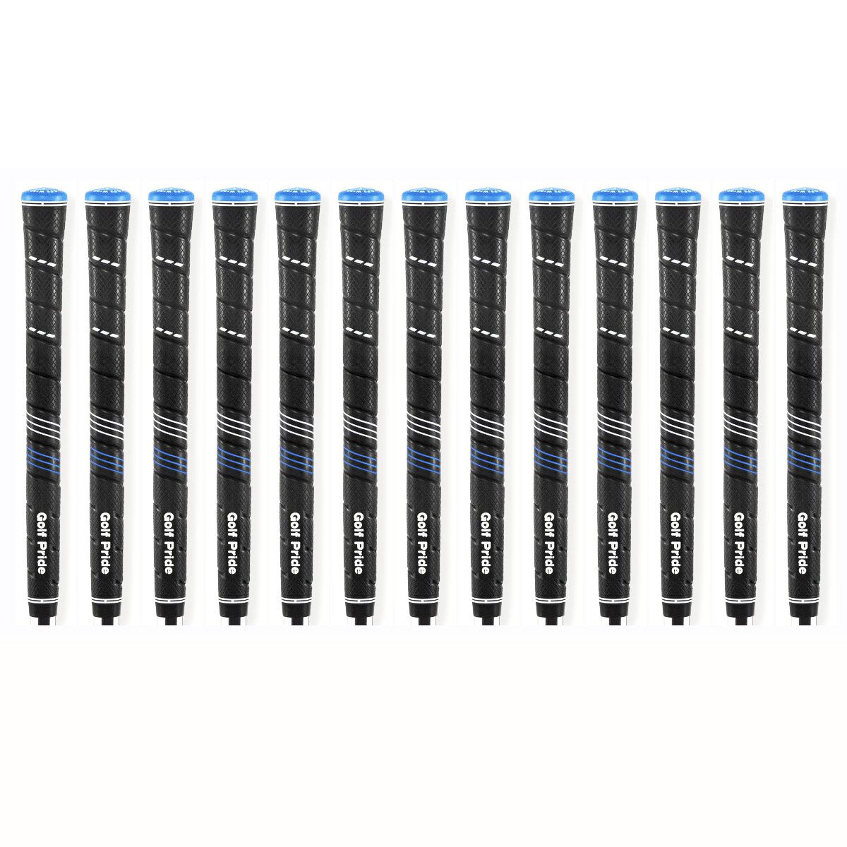 Golf Pride CP2 Wrap Golf Grip Bundle - 13-Piece Premium Golf Club Grips for Comfort & Performance | Best for Golfers, Tournaments & Practice | Perfect for Club Upgrades, Swing Improvement & All-Weather Play