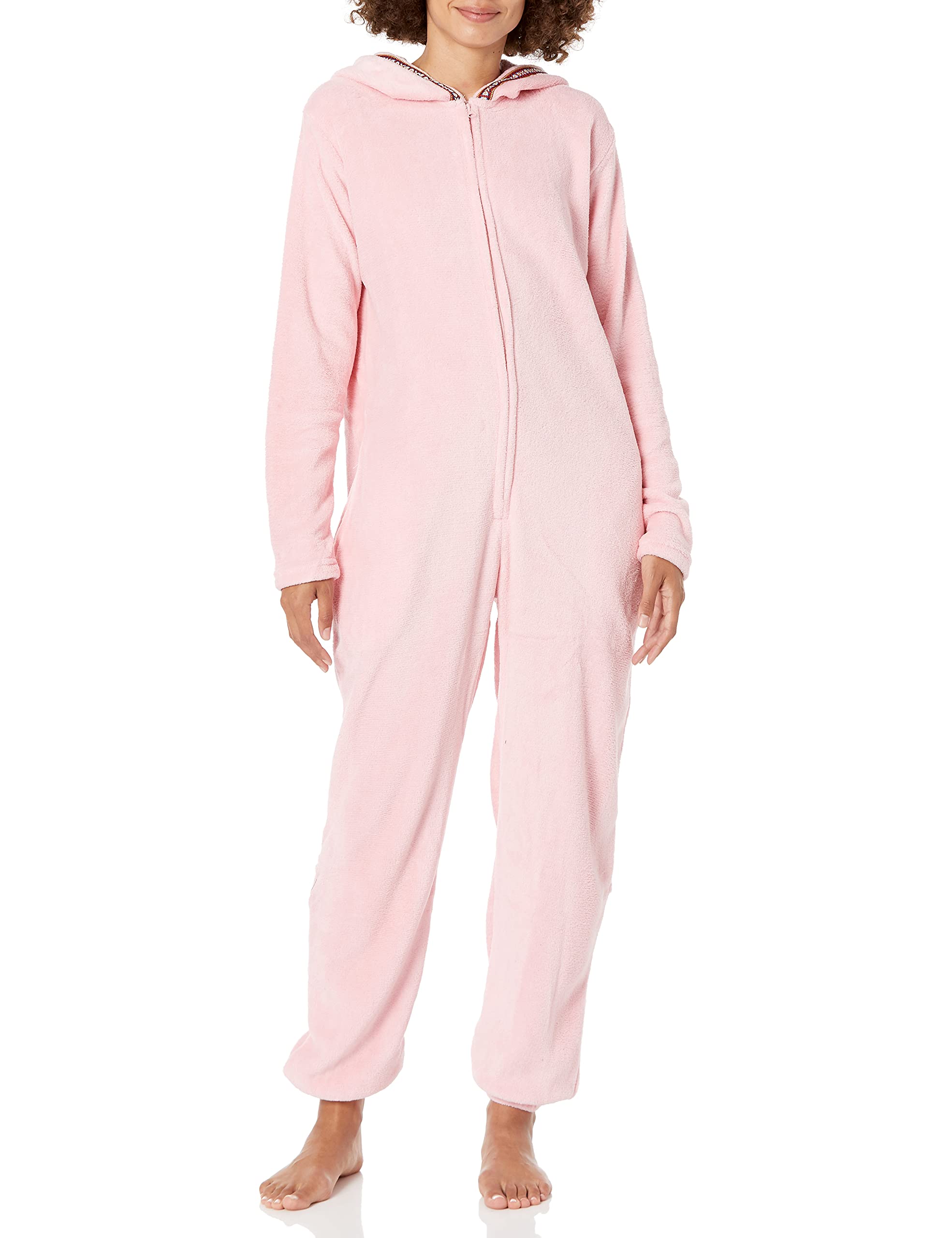 Body Candy Women's Cute Printed Hoodie Plush Onesie - Soft Animal Critter Pajamas for Cozy Loungewear & Sleepwear | Perfect for Winter Nights, Netflix Marathons & Relaxing at Home