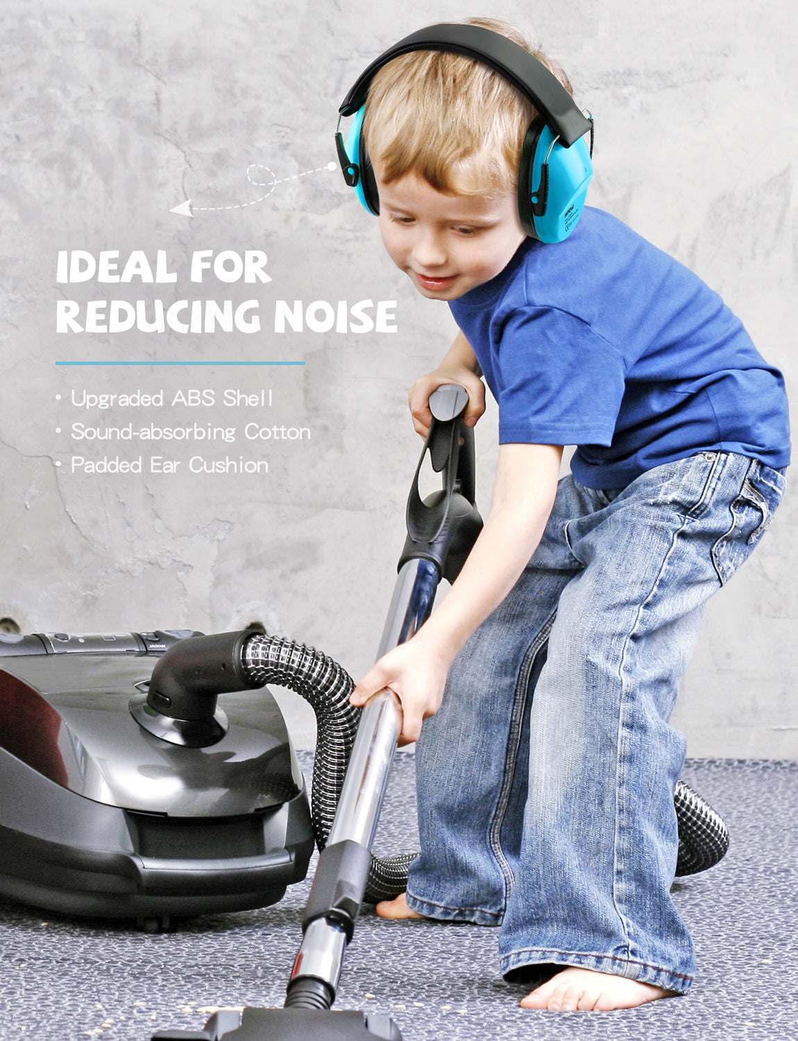 MPOW HM068A Kids Ear Protection Headphones - NRR 25dB Noise Cancelling Earmuffs for Toddlers & Children | Perfect for Airplanes, Concerts, Fireworks & Loud Events