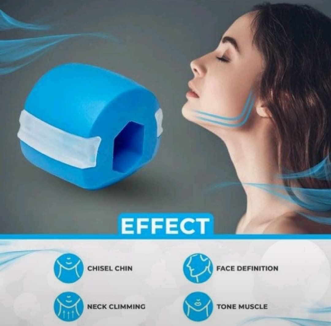 **Shyam Export Jawline Exerciser for Face & Neck - Define & Slim Jawline, Tone Facial Muscles, Anti-Aging Workout Tool for Men & Women - Perfect for Home Gym, Travel & Daily Facial Fitness Routine**