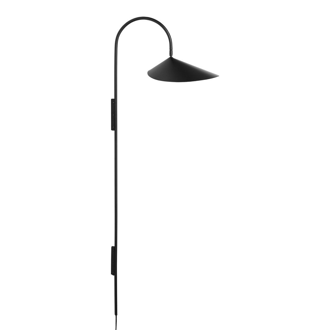 Arum Modern Tall Wall Lamp - Adjustable LED Light for Living Room, Bedroom & Hallway - Sleek Contemporary Design for Home & Office Decor