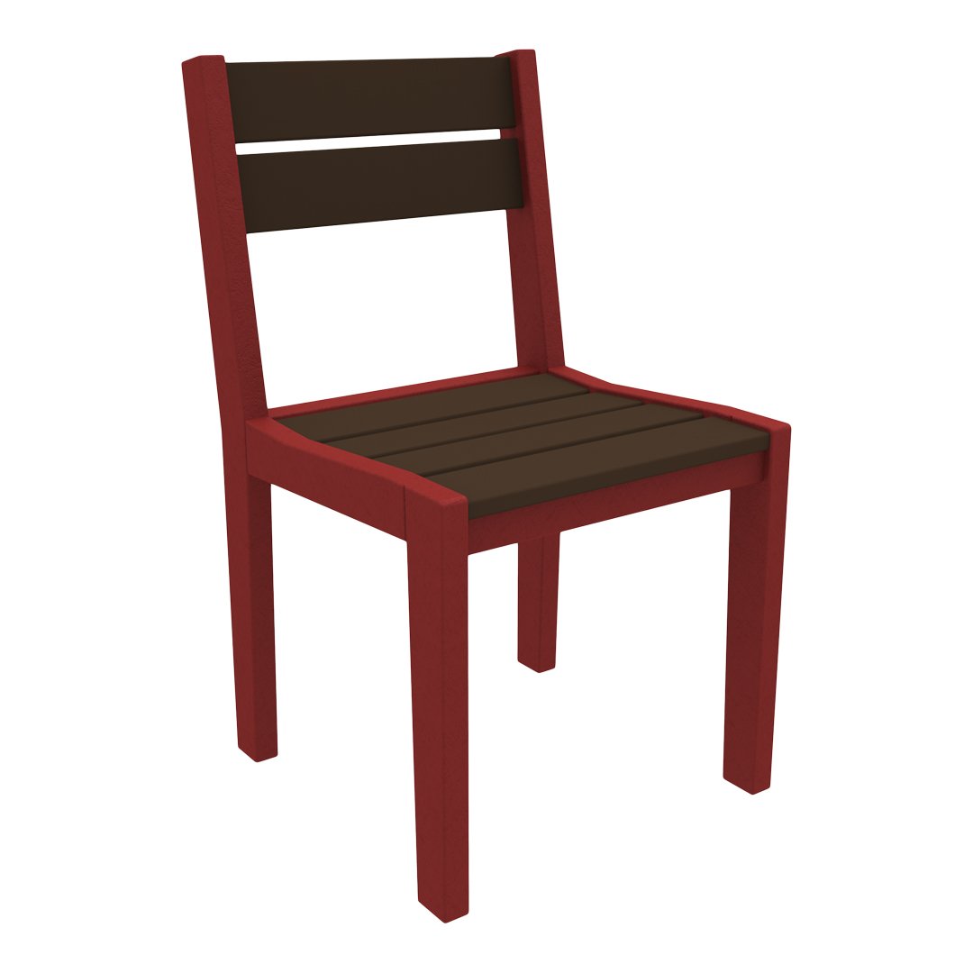 Stylish Coastline Cafe Dining Chair - Modern Wooden Bistro Chair for Kitchen, Restaurant & Patio - Perfect for Home, Cafe & Outdoor Dining