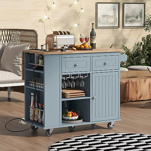Grey Blue@power Outlet