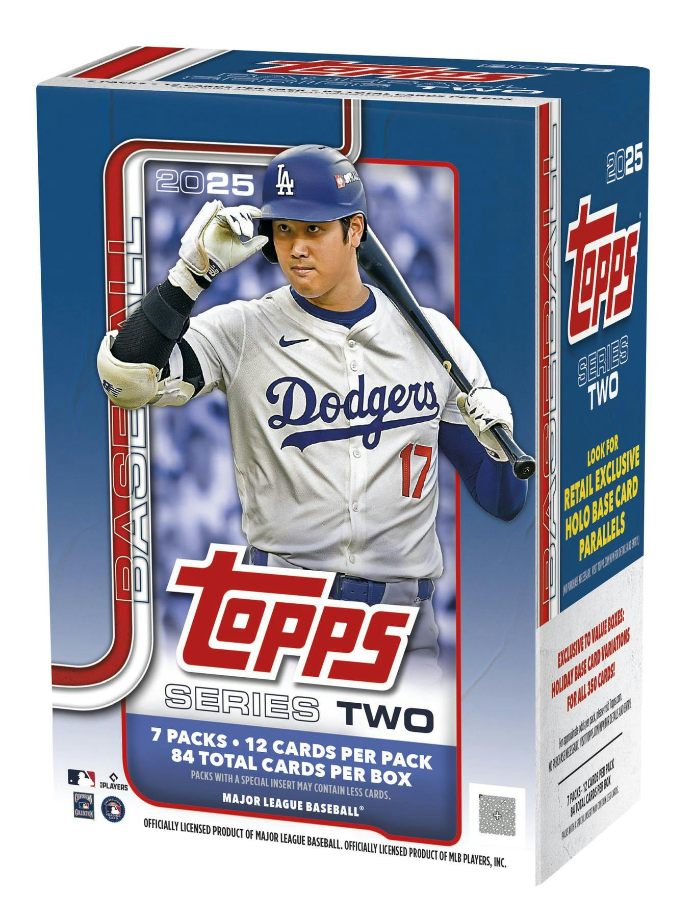 2025 Topps Series 2 Baseball Cards - 7 Pack Blaster Box (Pre-Order) | Collectible Trading Cards for Baseball Fans & Card Collectors - Perfect for Gifts, Investments, and Game Day Trading