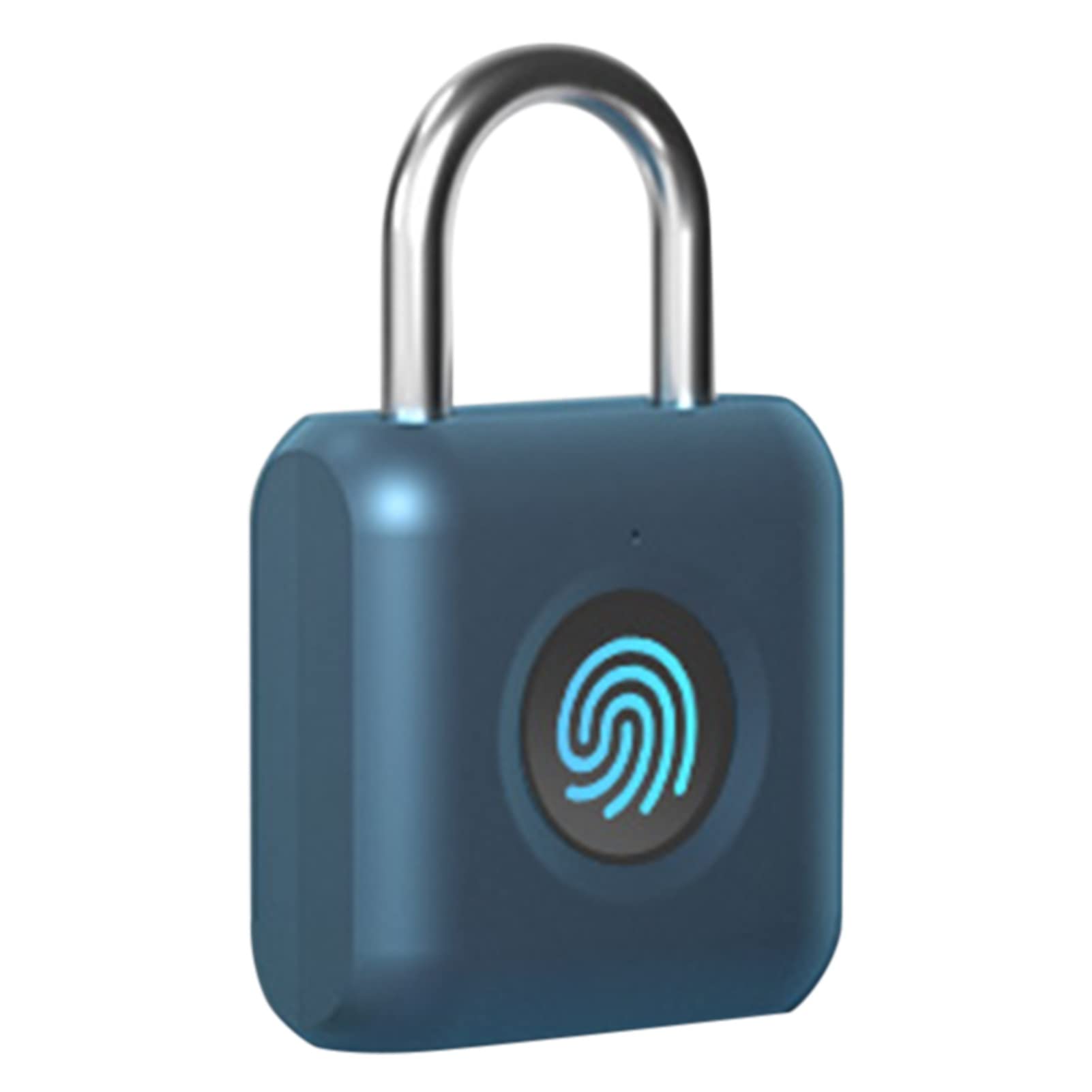 Mini Smart Fingerprint Padlock - Keyless Biometric Thumbprint Door Lock with USB Charging, Waterproof & Anti-Theft Metal Design for Quick Unlock (3-Pack) - Perfect for Home, Office, Gym Lockers & Travel Security