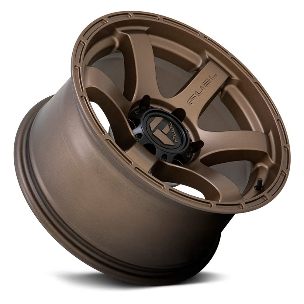 Fuel D768 RUSH Custom Wheel 18x9 -12 Offset 6x139.7 Bolt Pattern 106.1mm Hub Matte Bronze Rim - Premium Off-Road & Truck Wheels for Enhanced Performance & Style