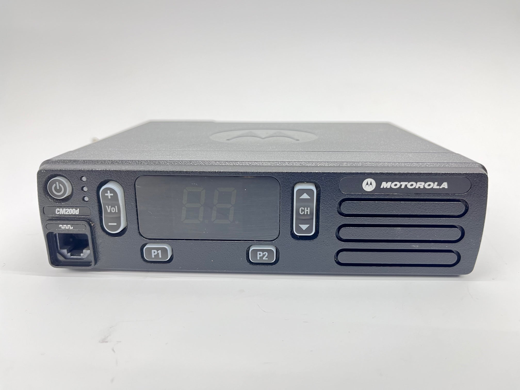 Motorola CM200D AAM01QPC9JC1AN UHF Mobile Radio - Professional Two-Way Communication for Construction, Security & Emergency Response Teams
