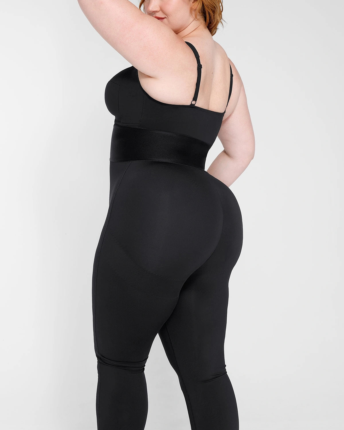 AirSlim® Elastic Waistband Shaping Jumpsuit for Women - Tummy Control Bodysuit with Comfortable Stretch Fabric - Perfect for Workout, Yoga & Everyday Wear