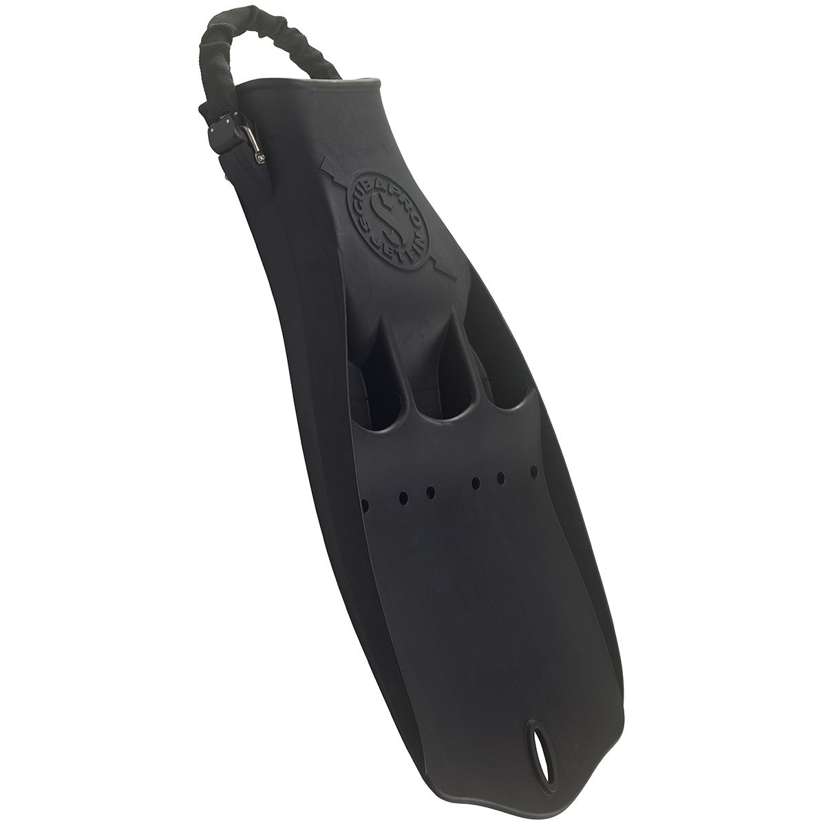 Scubapro Jet Fins with Spring Heel Strap - Black Scuba Diving Fins for Professional & Recreational Divers - Perfect for Ocean, Pool & Training Sessions