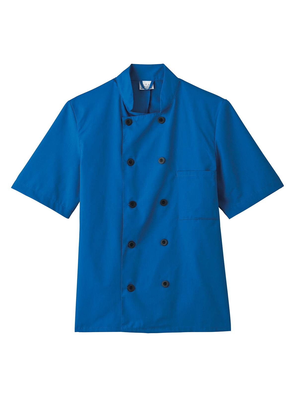 Five Star Chef Apparel 18025 Unisex Short Sleeve Chef Coat - Professional Kitchen Uniform for Cooking, Baking & Culinary Arts - Perfect for Chefs, Restaurant Staff & Home Cooks