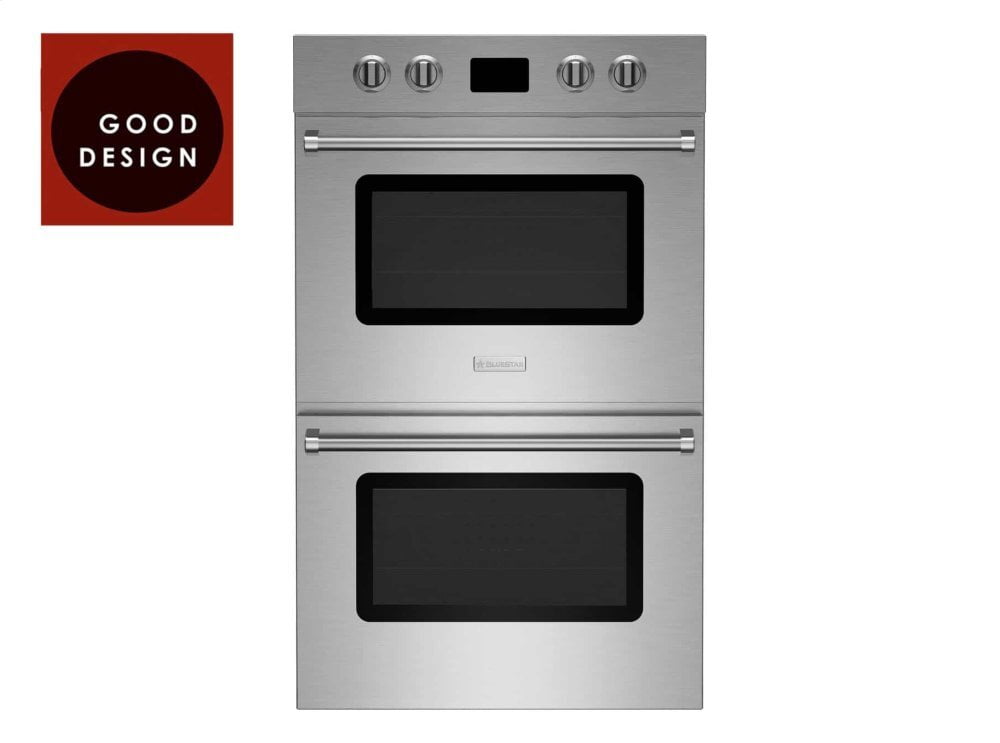 Bluestar BSDEWO30DDV2 30-Inch Double Electric Wall Oven with Drop-Down Doors - Perfect for Modern Kitchens, Baking & Entertaining