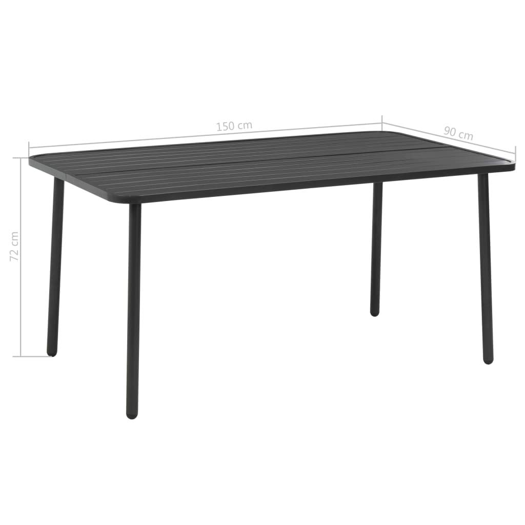 7-Piece Outdoor Bistro Table Set - Rust & Weather Resistant Patio Furniture for Garden, Deck, Poolside & Backyard Dining