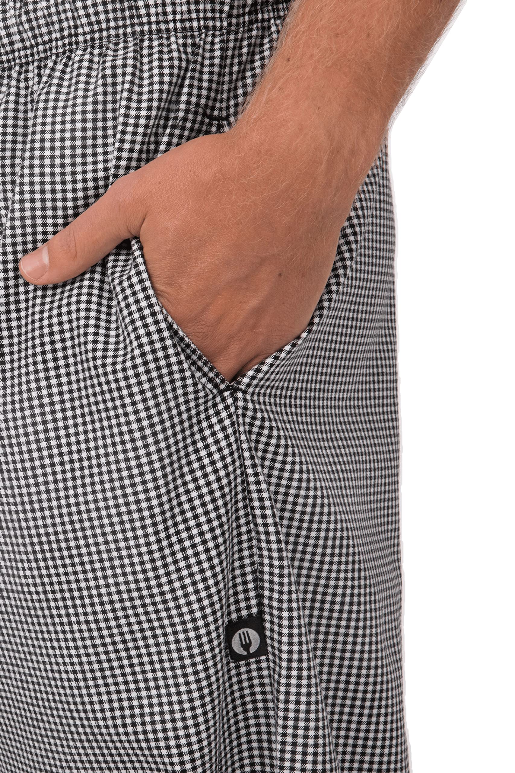 Chef Works Men's Essential Baggy Chef Pants - Professional Kitchen Workwear for Cooking, Baking & Restaurant Staff