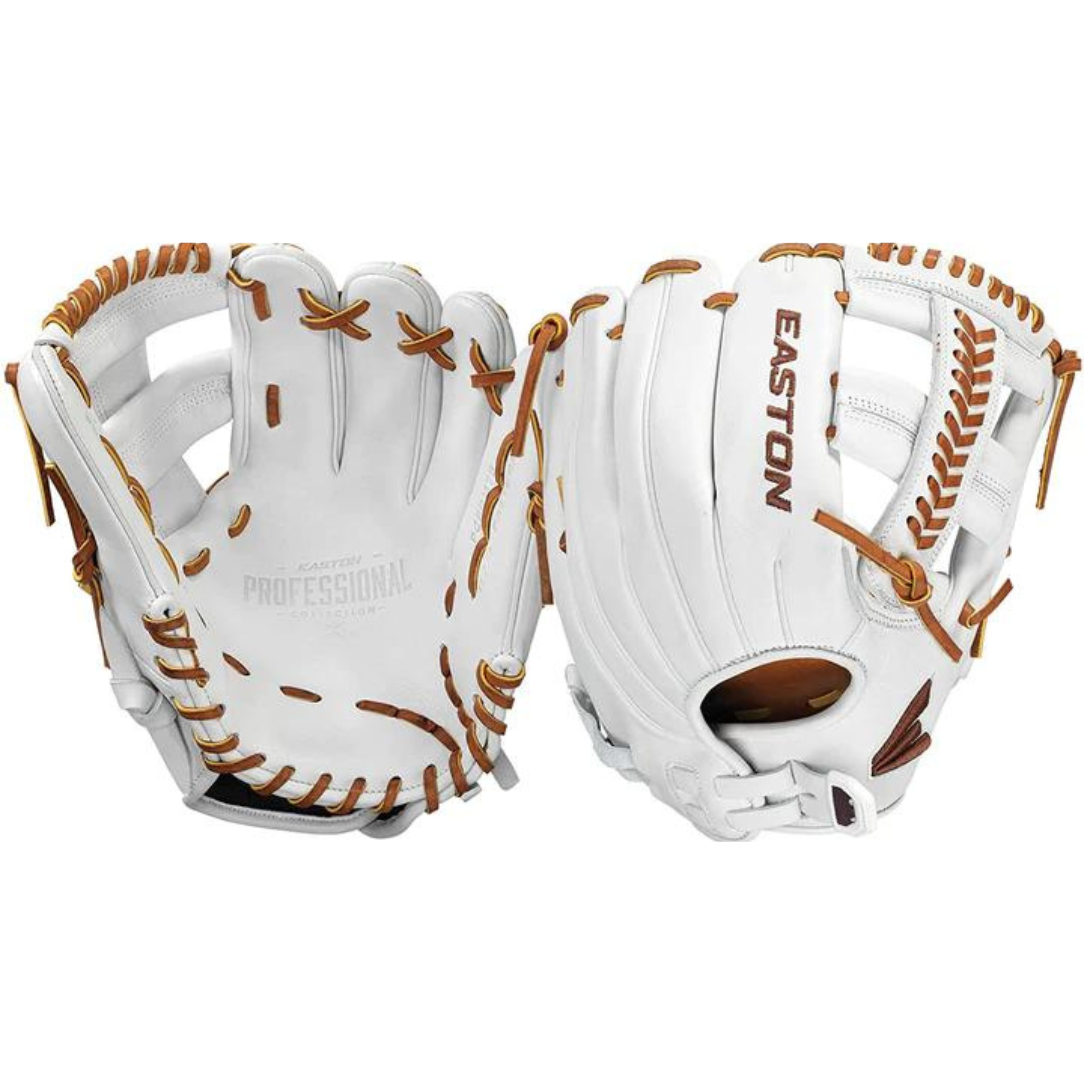 Easton Professional Collection Fastpitch Softball Glove 11.75 Inch - PCFP1175 Braided Single Post Web - Perfect for Fastpitch Games & Training