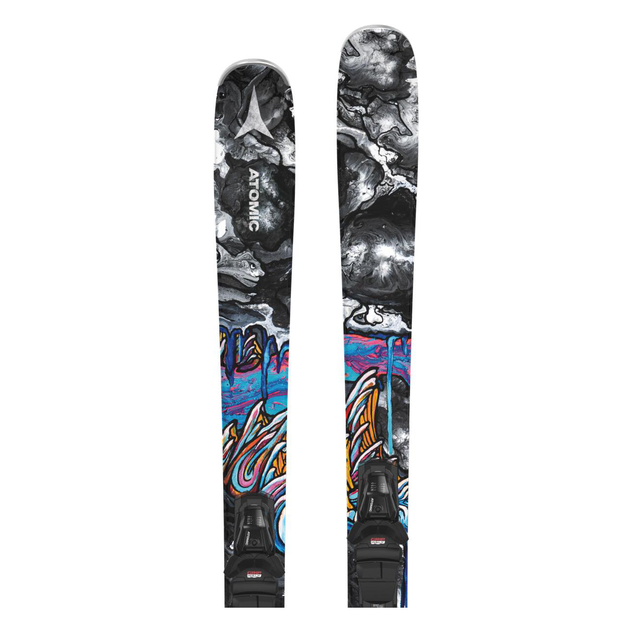 2025 Atomic Bent Chetler 85 System Skis with M10 Bindings - All-Mountain Freeride Powder Skis for Backcountry & Resort Skiing