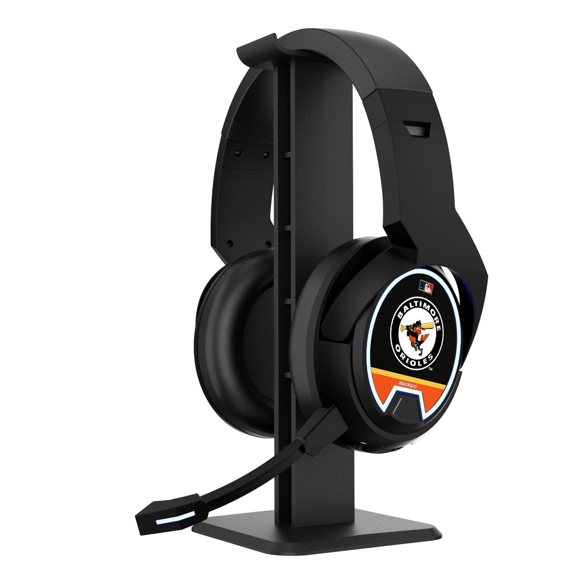 Baltimore Orioles 1966-1969 Cooperstown Collection Retro Baseball Gaming Headphones - Perfect for Baseball Fans & Vintage Sports Enthusiasts