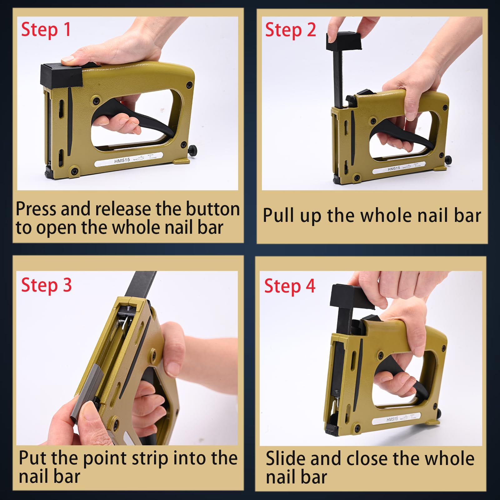 Professional Picture Frame Point Driver with 2000 Refill Points - Heavy Duty Framing Stapler Tool for Artists, Paintings & Photo Framing - Perfect for Home Decor, Art Galleries & DIY Projects
