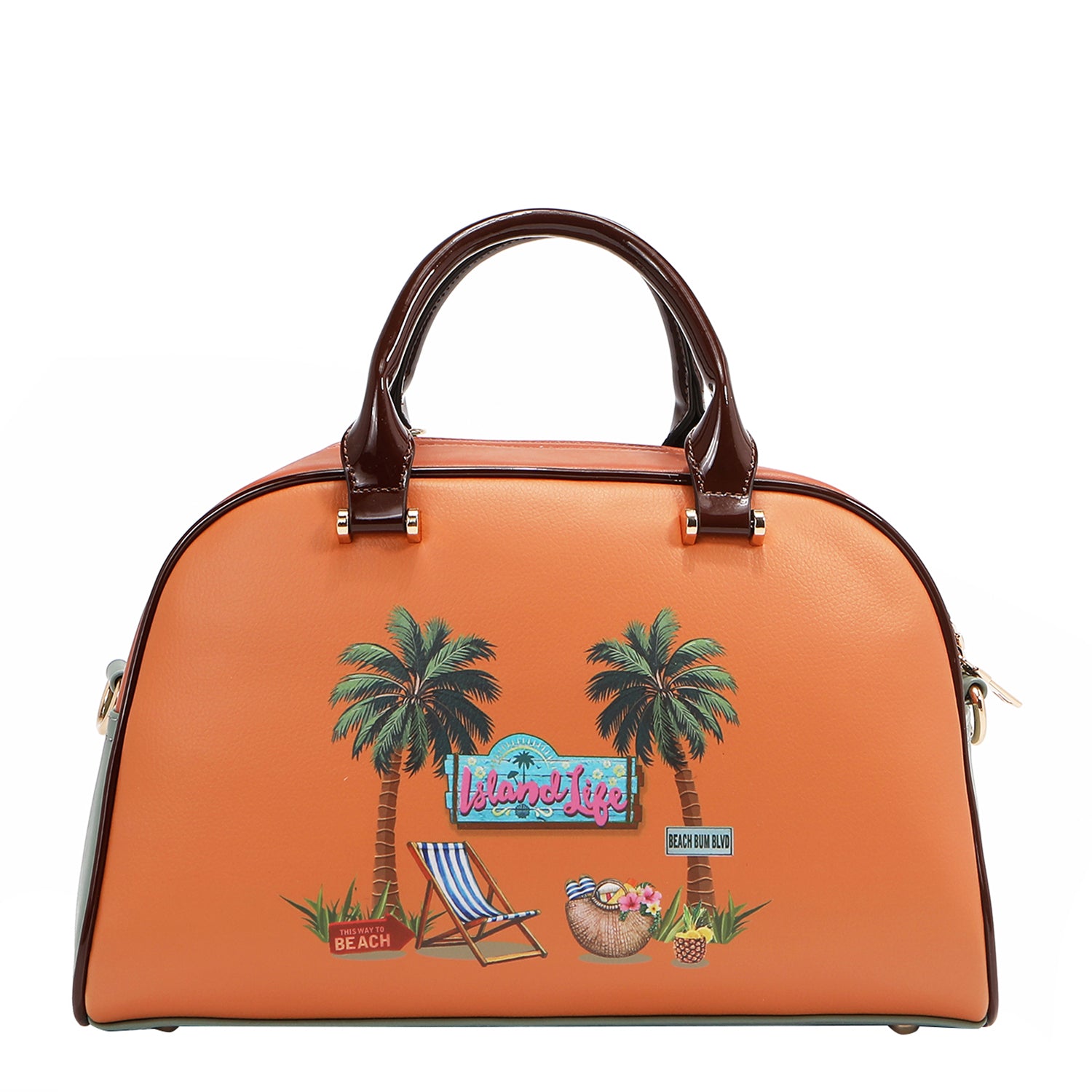 Sun and Sand Dome Bag - Waterproof Beach Bag with Zipper for Travel, Pool, Gym & Outdoor Activities | Large Capacity Carryall for Towels, Shoes & Essentials
