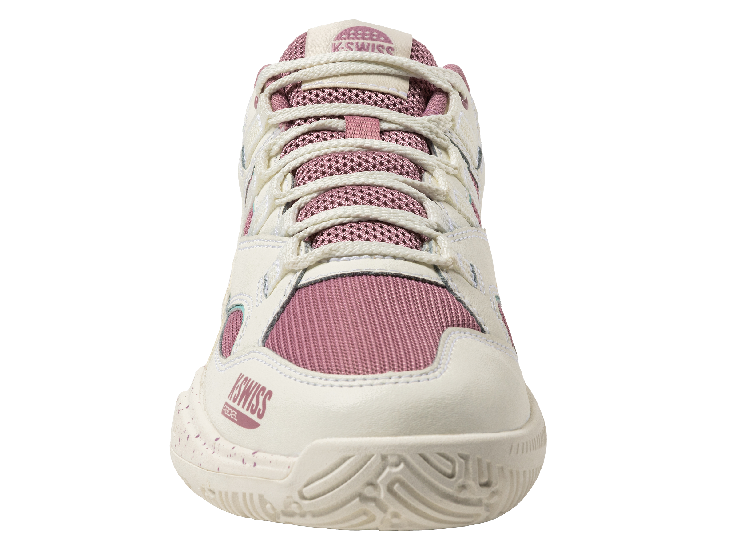 TURA TEAM Padel Racket 94435 966 M - Snow White/Lilac/Pastel Turquoise - Premium Padel Tennis Equipment for Men & Women | Perfect for Competitive Matches & Training Sessions