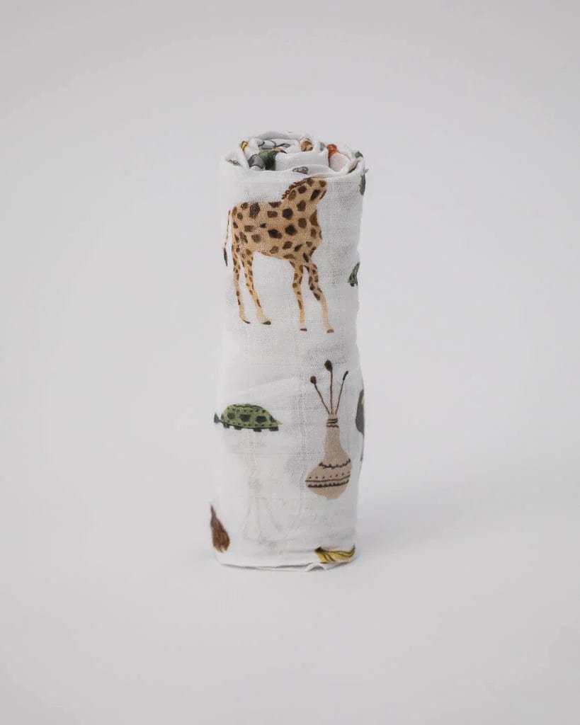 Little Unicorn Deluxe Muslin Swaddle Blanket - Soft, Breathable Baby Wrap for Newborns & Infants - Perfect for Swaddling, Nursing & Sleep Time