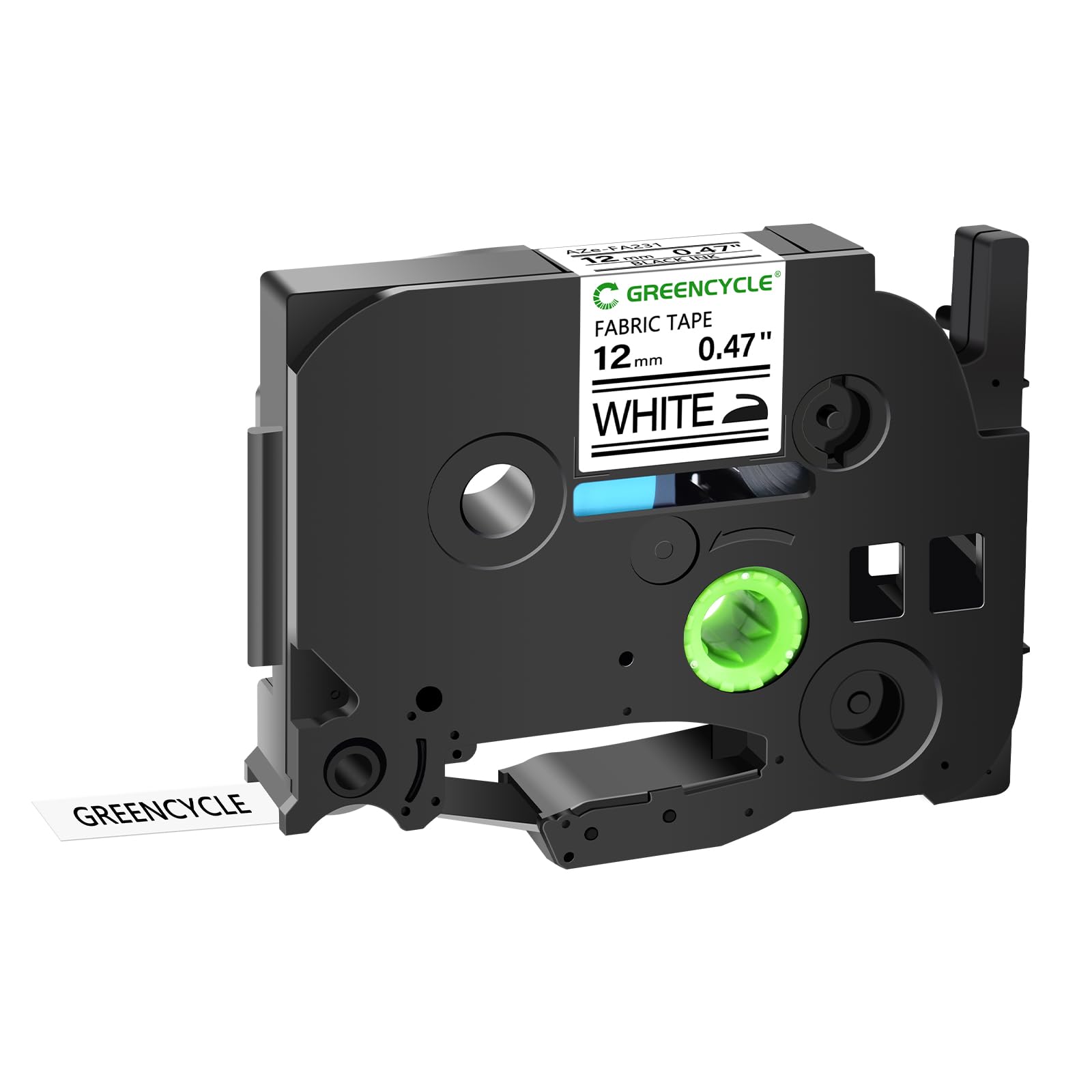 GREENCYCLE Compatible Brother TZe-FA231 AZE 1/2