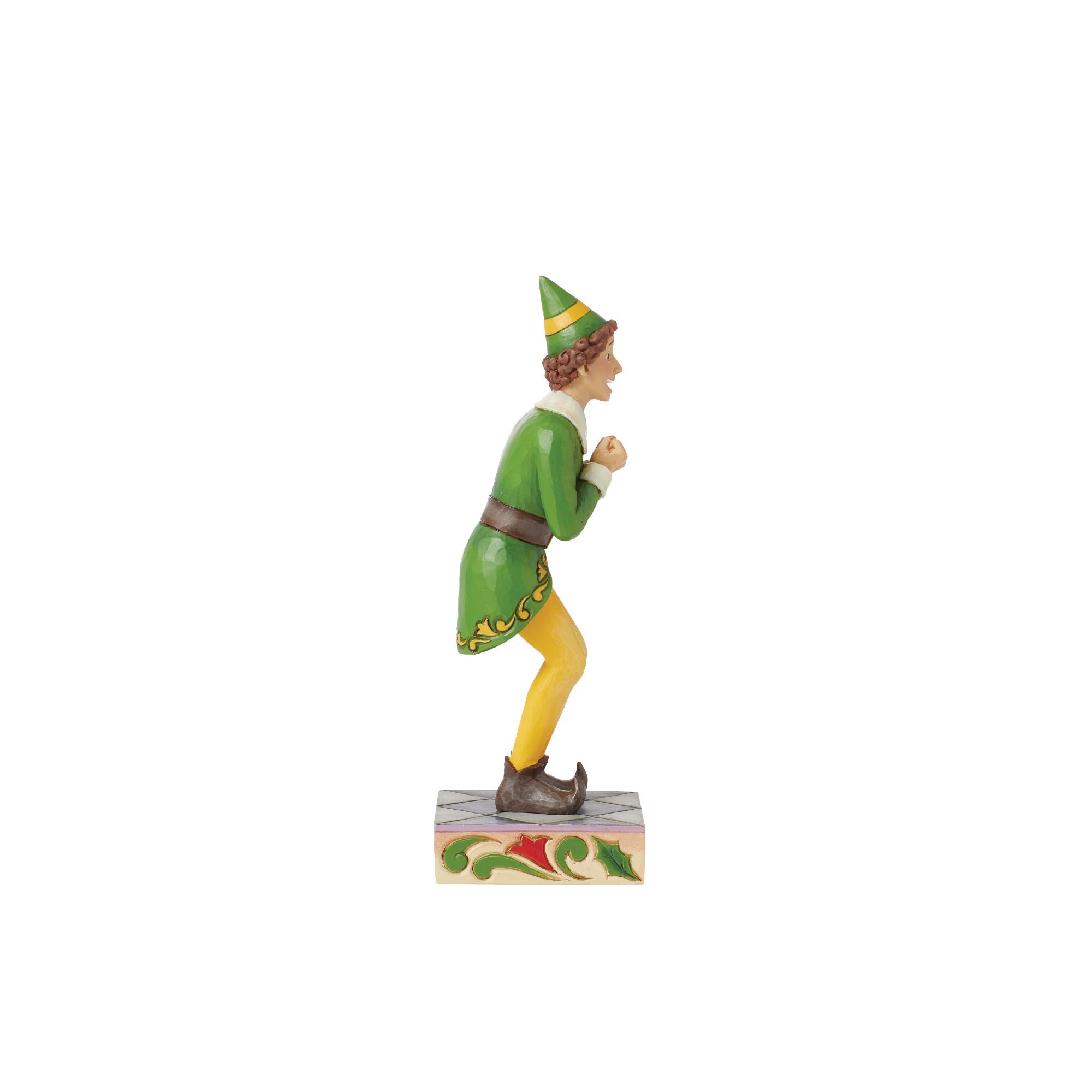 Buddy Elf Excited Pose Christmas Decoration - Fun Holiday Home Decor for Xmas Tree, Office & Party Festive Cheer