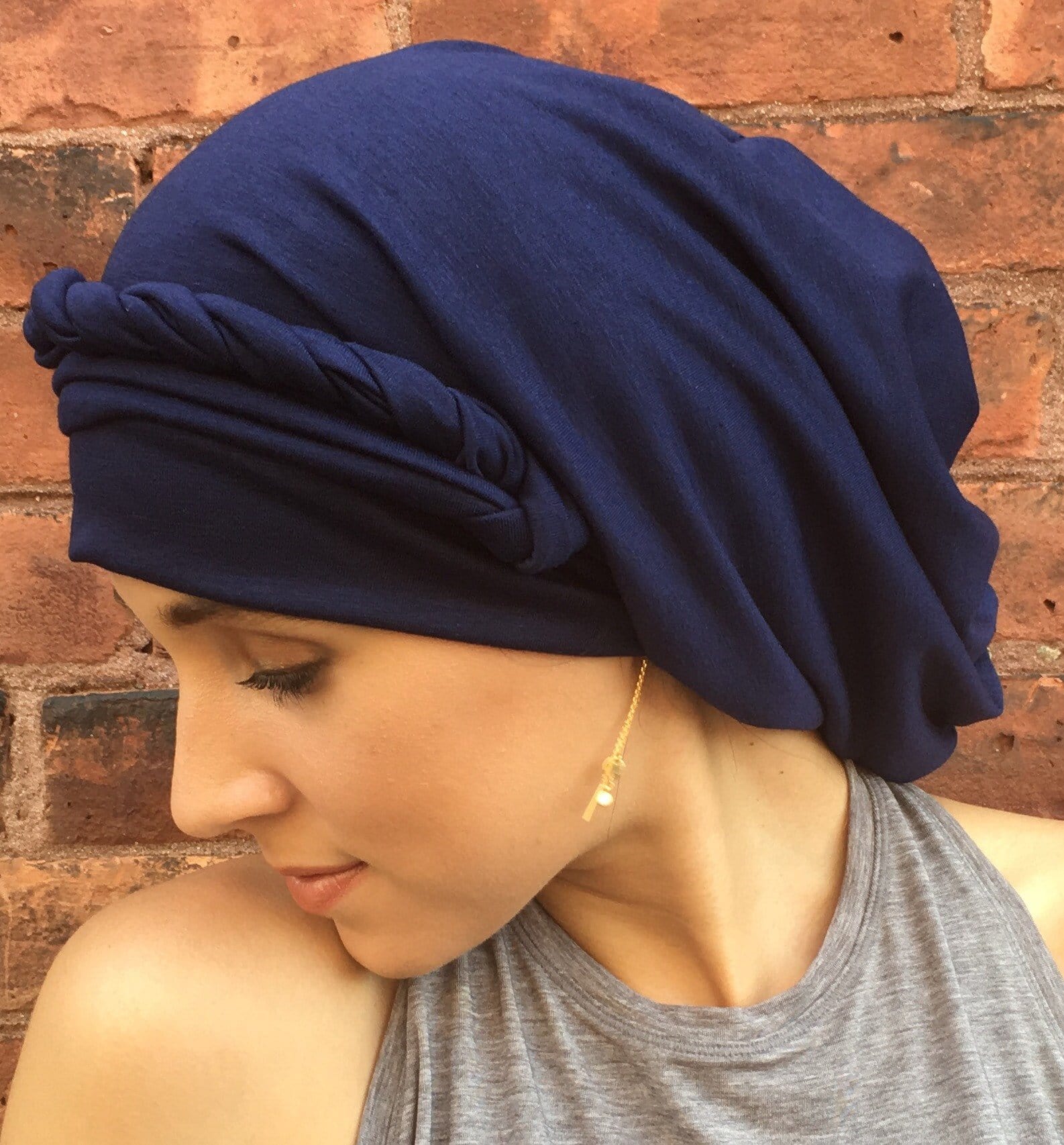 Women's Turban Head Wrap - Modest Fashion Hair Cover Scarf | Snood & Tichel Hijab for Hair Wrapping | USA Made | Perfect for Daily Wear, Workouts & Special Occasions