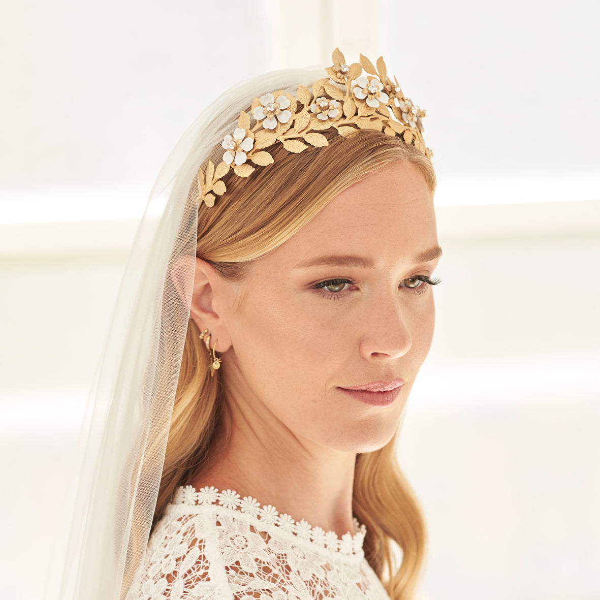 Blossom Crown Floral Headband - Elegant Flower Hair Accessory for Women & Girls | Perfect for Weddings, Parties & Boho Fashion