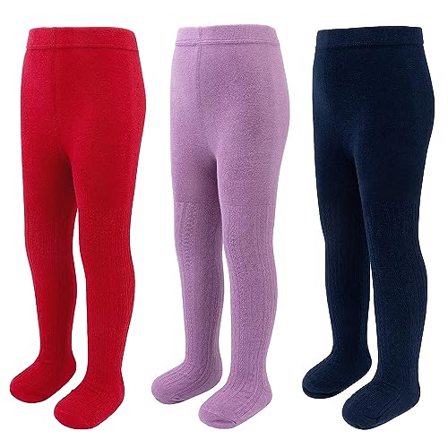 3 Pack- Red Purple Navy