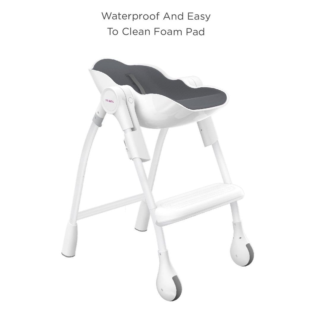 Oribel Cocoon 3-Stage Convertible High Chair for Babies & Toddlers - Adjustable Height, Ergonomic Design for Dining, Feeding, and Playtime at Home