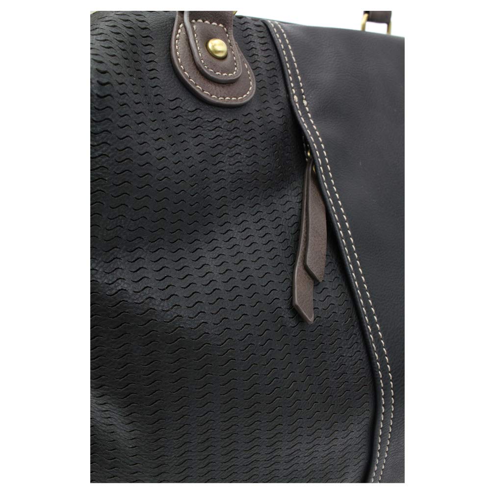 CHALA Laser Cut Tote Bag & Matching Wallet Set - Stylish Shoulder Purse for Women | Perfect for Work, Travel, and Everyday Use