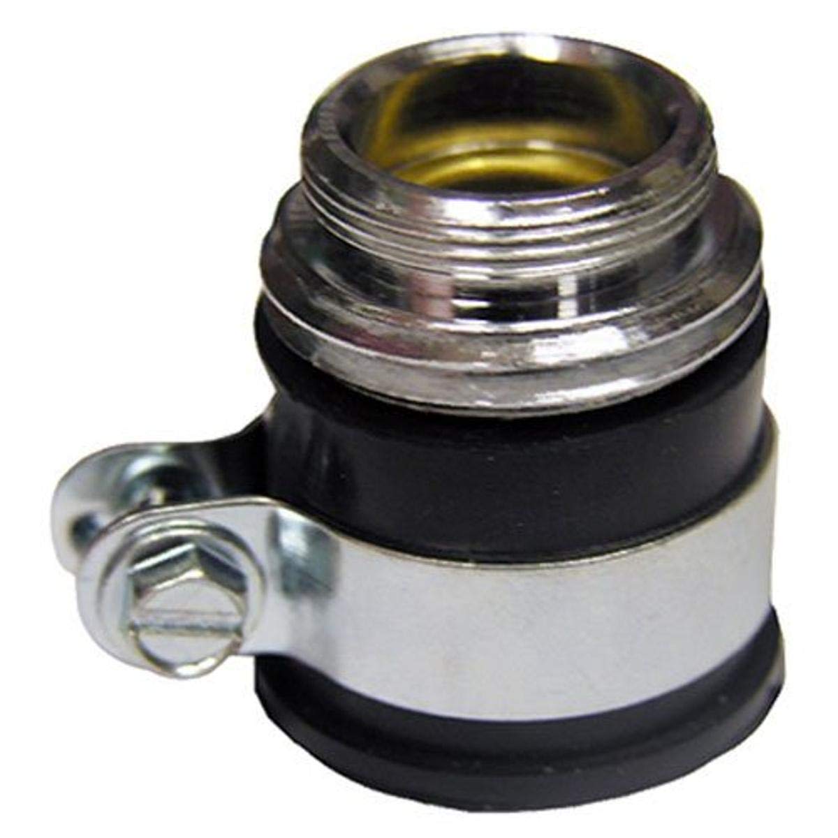 LASCO 09-1657 Push On Rubber Boot - Male Hose Thread & Male Aerator Thread Adapter for Garden, Outdoor Faucet, and Sink Installation