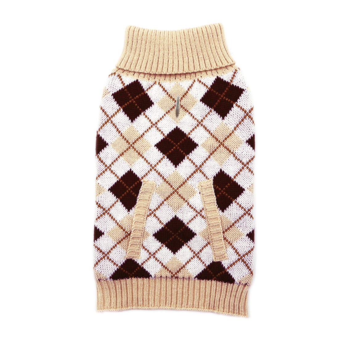 KYEESE Thick Knit Dog Sweaters with Leash Hole - Warm Winter Dog Clothes for Small Medium Large Breeds - Perfect for Fall & Winter Walks, Outdoor Adventures, and Cozy Indoor Wear