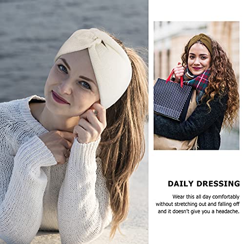 Crochet Ear Warmer Headband Set - 6 Pack Soft Knit Winter Headbands for Women & Girls - Perfect for Skiing, Running, Yoga and Cold Weather Protection