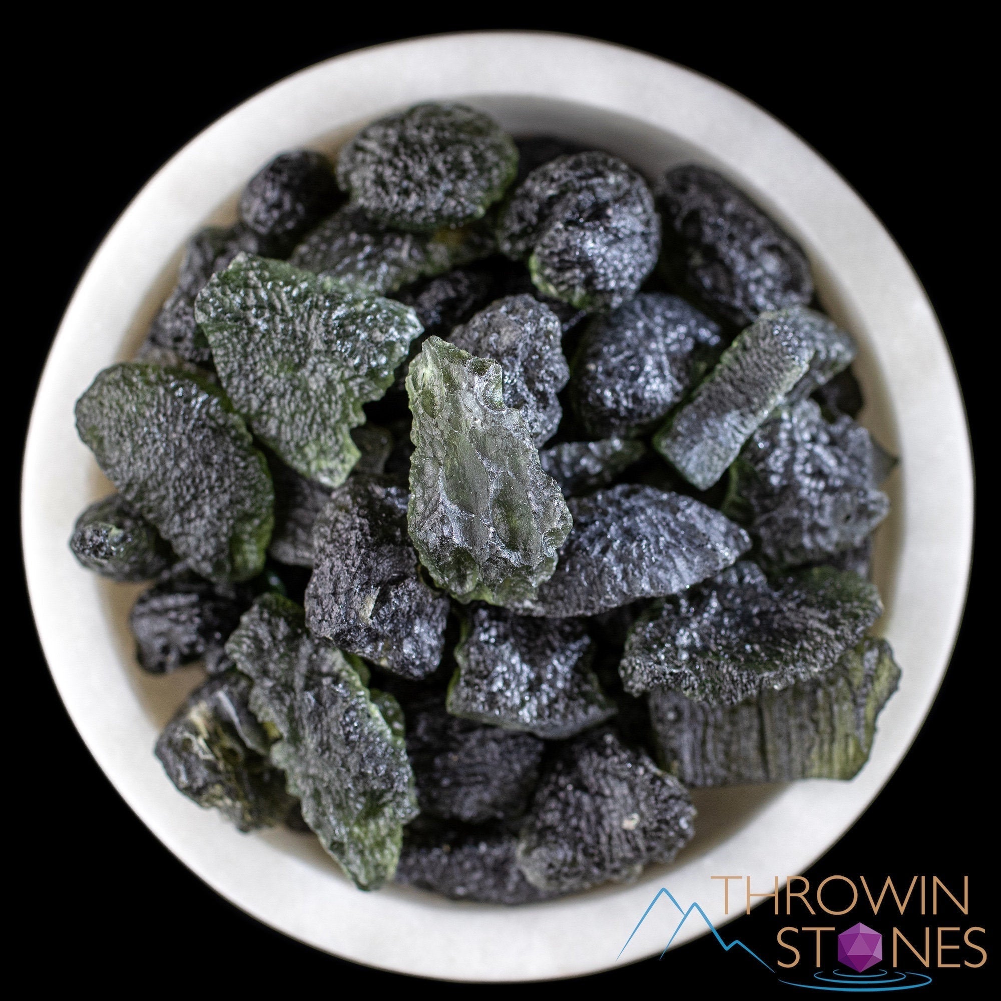 1.4g Raw Moldavite Crystal - Genuine Natural Moldavite Stone (E1740) for Jewelry Making, Meditation & Energy Healing